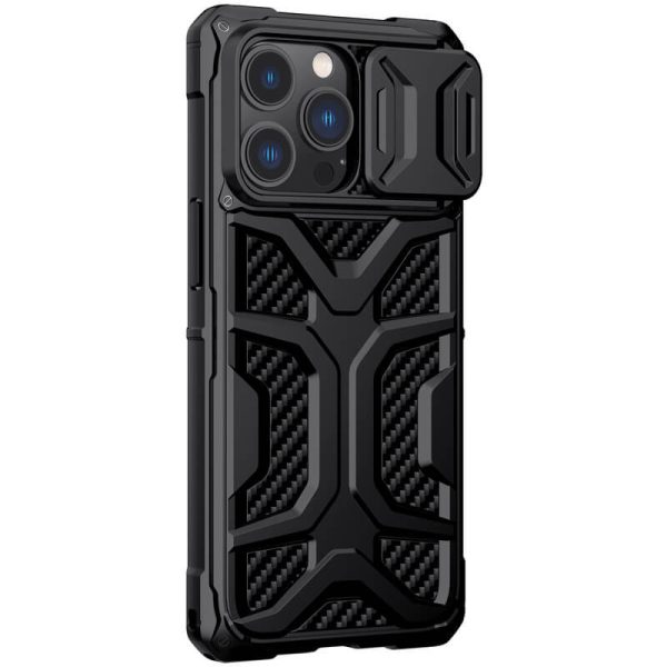 Чохол для iPhone 13 Pro Чорний Nillkin CamShield Adventurer (шторка на камеру) - Зображення 5