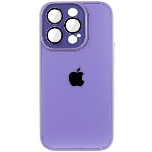 Чохол для iPhone 13 Pro Бузковий TPU+Glass Sapphire Midnight
