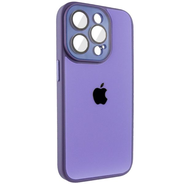 Чохол для iPhone 13 Pro Бузковий TPU+Glass Sapphire Midnight - Зображення 2