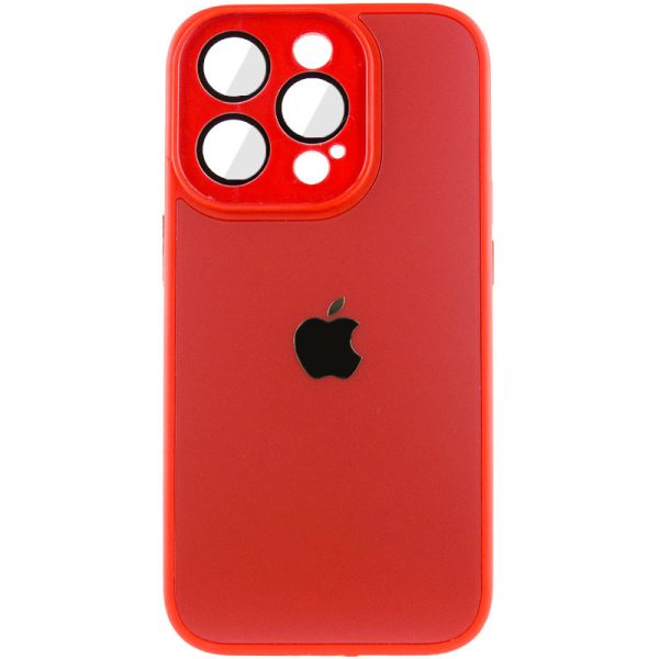 Чохол для iPhone 11 Pro Червоний TPU+Glass Sapphire Midnight