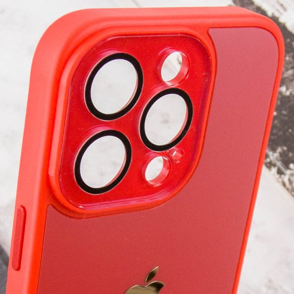 Чохол для iPhone 11 Pro Червоний TPU+Glass Sapphire Midnight - Зображення 6