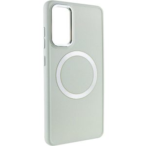 Чохол для Samsung Galaxy S23+ Білий Bonbon Metal Style with MagSafe