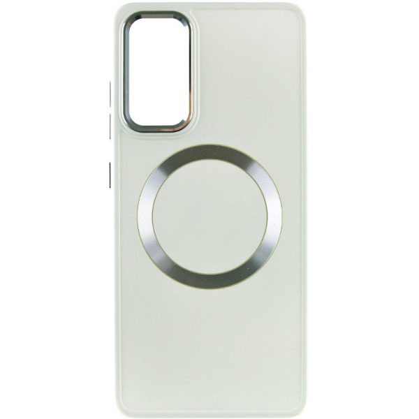 Чохол для Samsung Galaxy S23+ Білий Bonbon Metal Style with MagSafe - Зображення 2