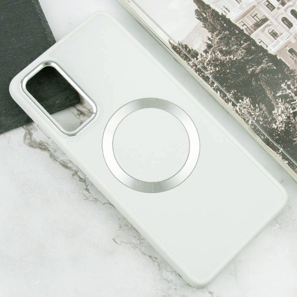 Чохол для Samsung Galaxy S23+ Білий Bonbon Metal Style with MagSafe - Зображення 4