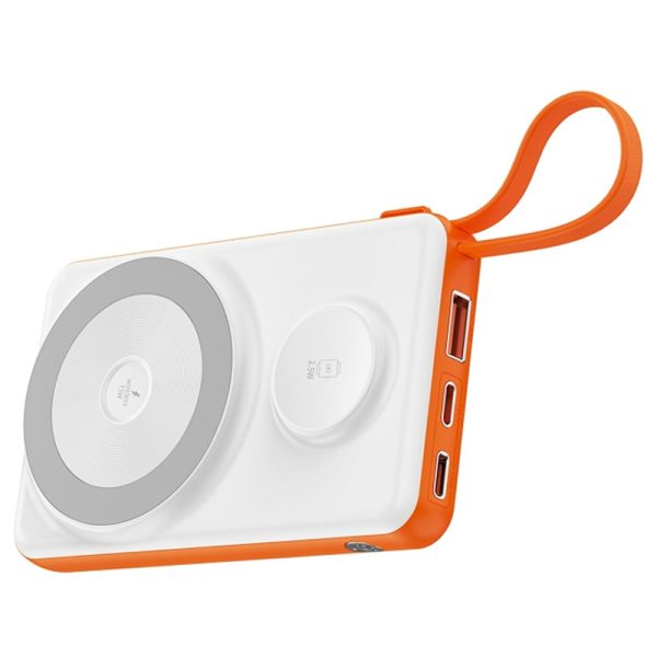 Павербанк Power Bank WIWU Wi-P007 2 in 1 c БЗП 10000 mAh Білий - Зображення 2