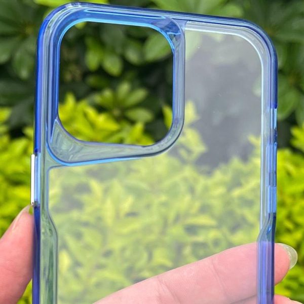 Чохол для iPhone 13 Pro Max Синій TPU+PC Incline - Зображення 4
