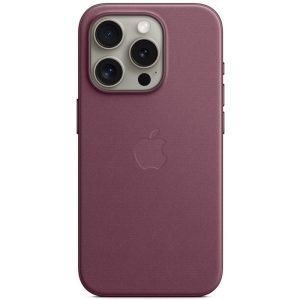 Чохол для iPhone 15 Pro Max Mulberry FineWoven with MagSafe