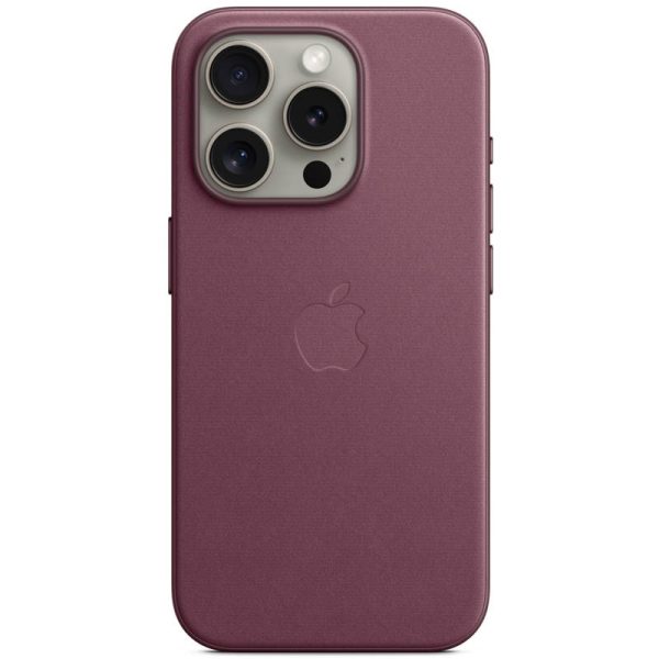 Чохол для iPhone 15 Pro Max Mulberry FineWoven with MagSafe