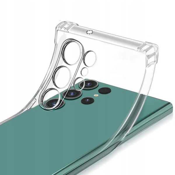 Чохол для Samsung Galaxy S23 Ultra Прозорий GETMAN Ease logo посилені кути Full Camera - Зображення 3