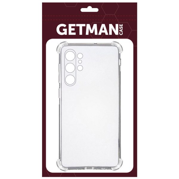Чохол для Samsung Galaxy S23 Ultra Прозорий GETMAN Ease logo посилені кути Full Camera - Зображення 4