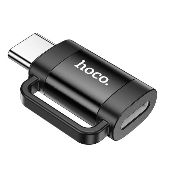 Перехідник OTG Type-C to Lightning Hoco UA31E чорний - Зображення 2