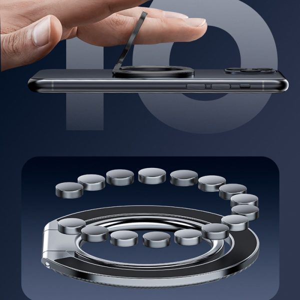 Тримач кільце Acefast P1 Magnetic Ring Phone Holder Чорний - Зображення 7