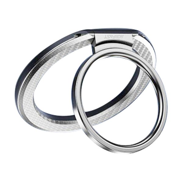 Тримач кільце Acefast P1 Magnetic Ring Phone Holder Срібний