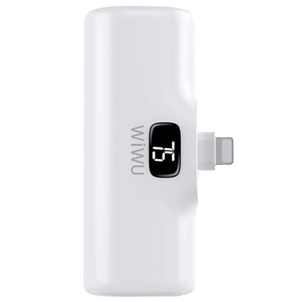 Павербанк Power Bank WIWU Wi-P017-L Lightning 5000 mAh Білий