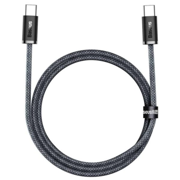 Дата кабель Baseus Dynamic Series Type-C to Type-C 100W (1m) (CALD0002)  Сірий - Зображення 2