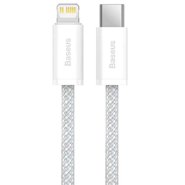 Дата кабель Baseus Dynamic Series Type-C to Lightning 20W (1m) (CALD000002) Білий