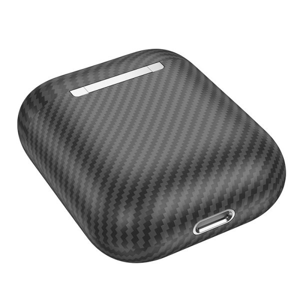 Бездротові TWS навушники Hoco EW41 Plus (carbon fiber pattern version) Чорний - Зображення 4