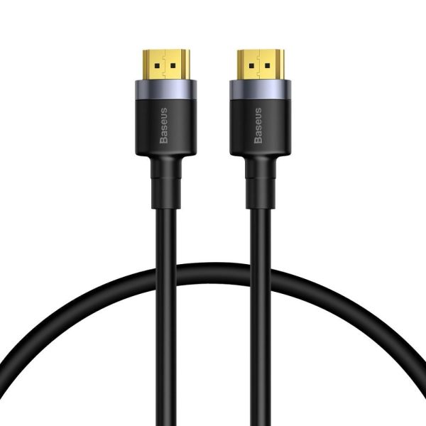 Дата кабель Baseus HDMI Cafule Series 4KHDMI Male To 4KHDMI Male (2m) (CADKLF-F) Чорний