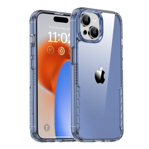 Чохол для iPhone 15 Plus Синій TPU+PC Multi-Color