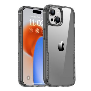 Чохол для iPhone 15 Plus Сірий TPU+PC Multi-Color