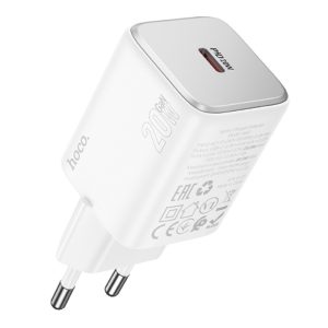 Зарядний пристрій Hoco N40 Mighty PD20W (1USB-C) Білий