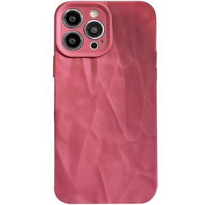 Чохол для iPhone 12 Pro Max Червоний TPU Texture