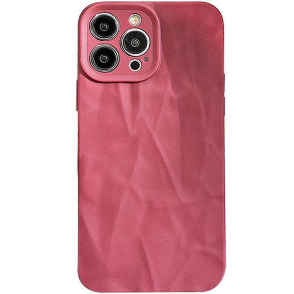 Чохол для iPhone 12 Pro Max Червоний TPU Texture