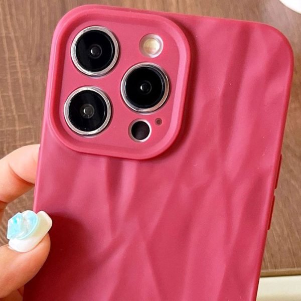 Чохол для iPhone 12 Pro Max Червоний TPU Texture - Зображення 2