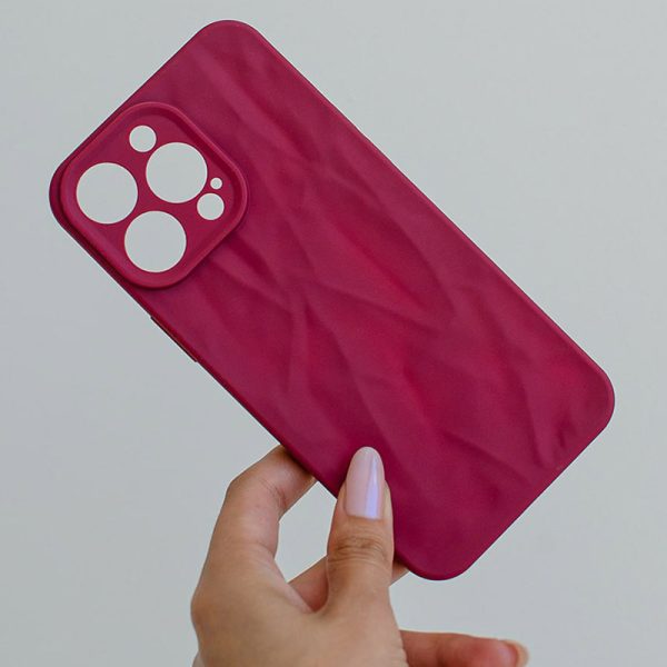 Чохол для iPhone 12 Pro Max Червоний TPU Texture - Зображення 3