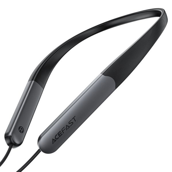 Bluetooth навушники Acefast N1 neck-hanging Чорний - Зображення 3