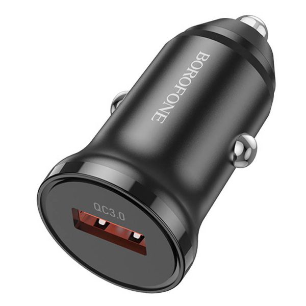 АЗП Borofone BZ18 QC3.0 (1USB-A) Чорний - Зображення 2
