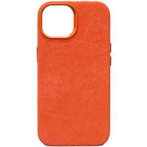 Чохол для iPhone 15 Pro Max Помаранчевий Denim with MagSafe