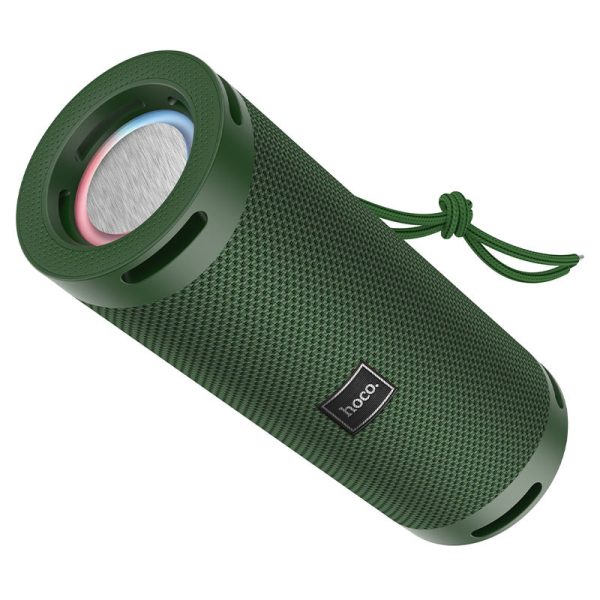 Bluetooth Колонка Hoco HC9 Dazzling pulse sports Зелений - Зображення 2