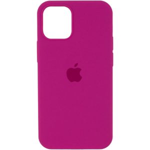 Чохол для iPhone 15 Plus Малиновий Silicone Case Full Protective