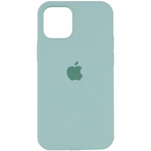Чохол для iPhone 12 Pro Max Бірюзовий Silicone Case Full Protective