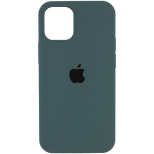 Чохол для iPhone 12 Pro Max Зелений Silicone Case Full Protective