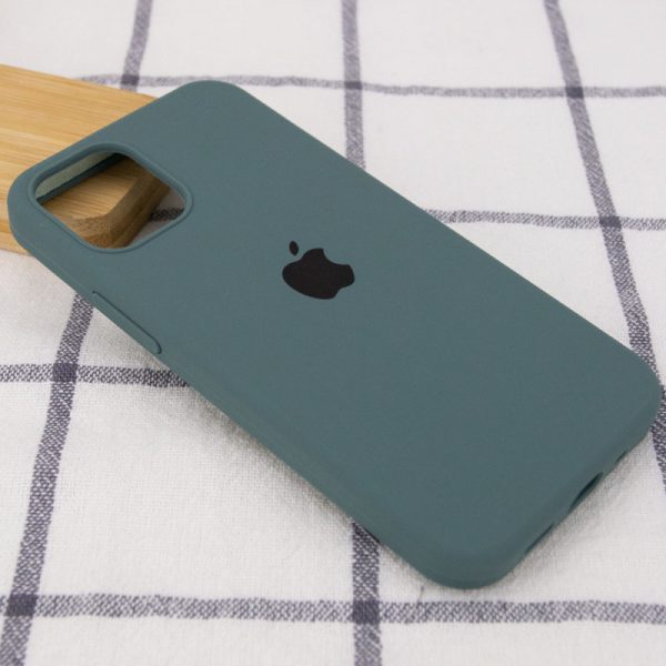 Чохол для iPhone 12 Pro Max Зелений Silicone Case Full Protective - Зображення 2