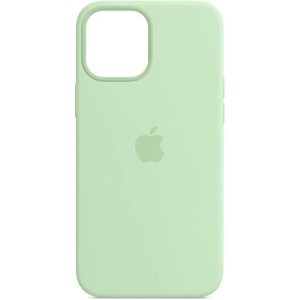 Чохол для iPhone 12 Pro Max Зелений Silicone Case Full Protective