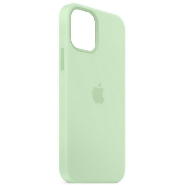 Чохол для iPhone 12 Pro Max Зелений Silicone Case Full Protective - Зображення 2