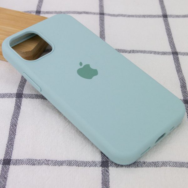 Чохол для iPhone 13 mini Бірюзовий Silicone Case Full Protective - Зображення 2