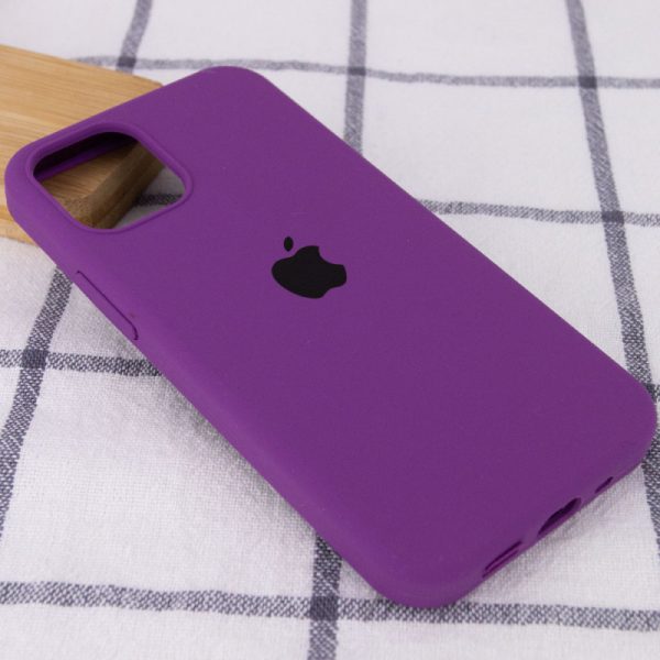 Чохол для iPhone 13 mini Фіолетовий Silicone Case Full Protective - Зображення 2