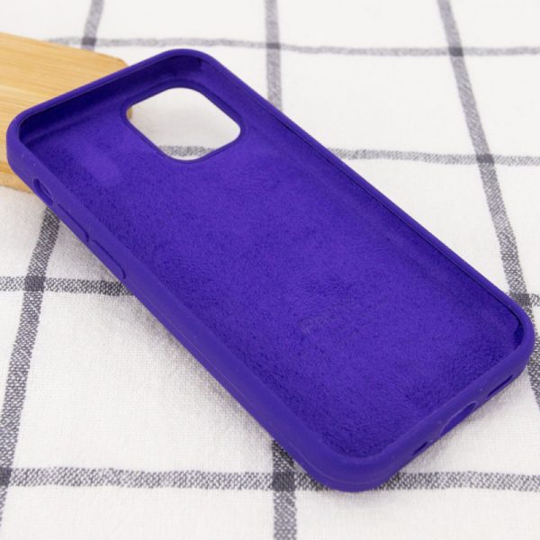 Чохол для iPhone 13 mini Фіолетовий Silicone Case Full Protective - Зображення 3