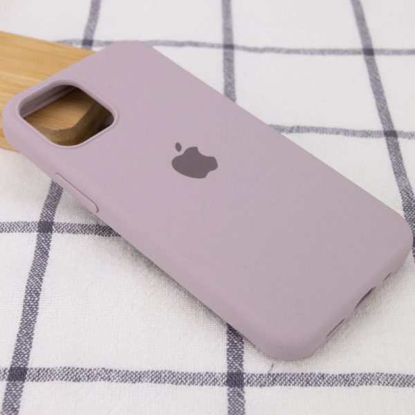 Чохол для iPhone 13 mini Сірий Silicone Case Full Protective - Зображення 2