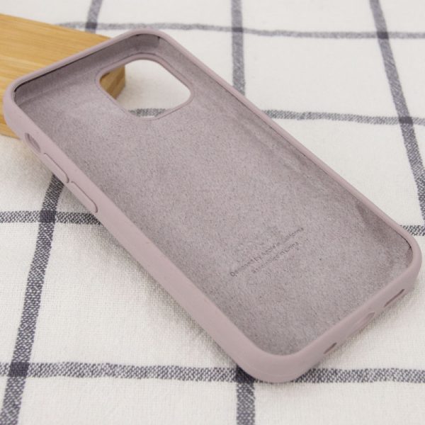 Чохол для iPhone 13 mini Сірий Silicone Case Full Protective - Зображення 3