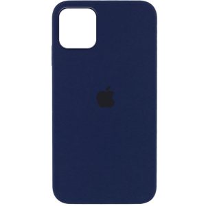 Чохол для iPhone 13 mini Синій Silicone Case Full Protective