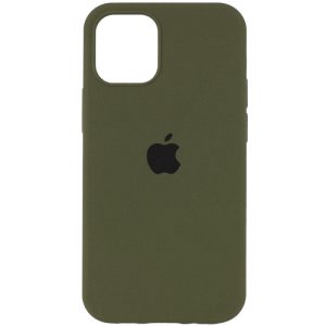 Чохол для iPhone 13 mini Зелений Silicone Case Full Protective