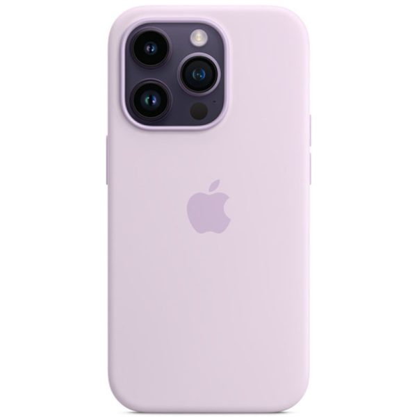 Чохол для iPhone 13 Pro Бузковий Silicone Case Full Protective