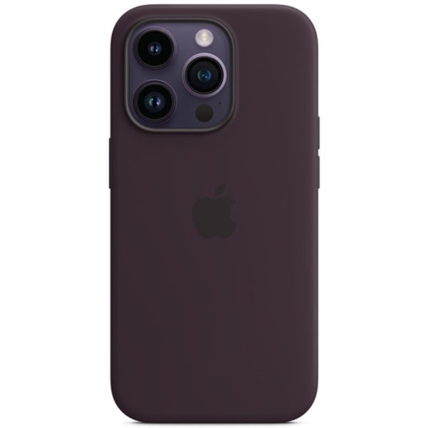 Чохол для iPhone 14 Pro Max Фіолетовий Silicone Case Full Protective