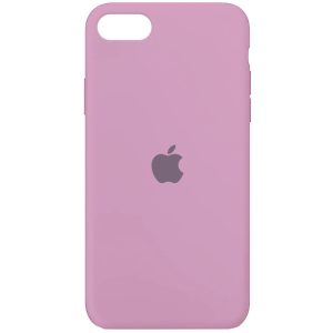 Чохол для iPhone SE (2020) Ліловий Silicone Case Full Protective
