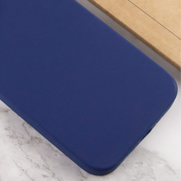 Чохол для iPhone 12 Pro Max Синій Silicone Case Full Protective NO LOGO - Зображення 3